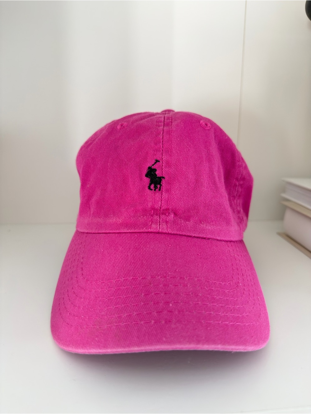 Pink Polo Baseball Cap